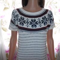 Abito in Maglia Norvegese di TERRANOVA Tg. L NUOVO