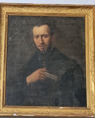 Antico dipinto da collezione ritratto