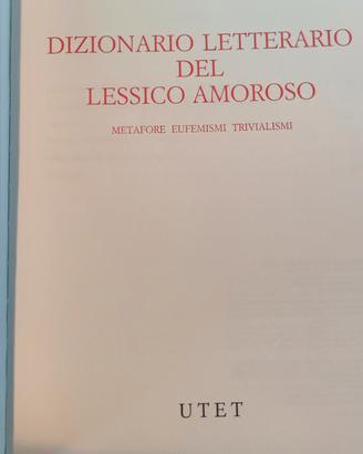 Dizionario Letterario del Lessico Amoroso