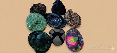 lotto di cappelli da signora vintage, anni '50-'70