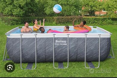 Piscina Bestway Steel Pro Max rettangolare 4x2