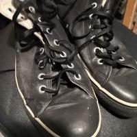 Converse All Stars pelle n. 44, 10 1/2