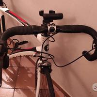 Bici da corsa Blue bike in carbonio