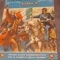 ALBUM FIGURINE CENTENARIO DELL'UNITA' D'ITALIA 