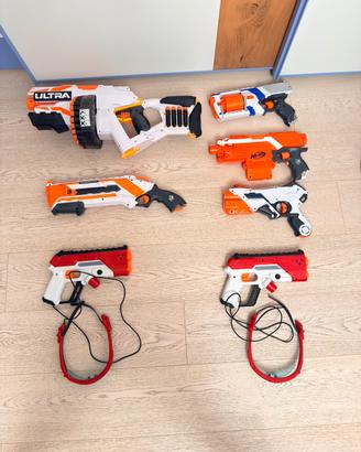 Set giochi Xshot e Nerf