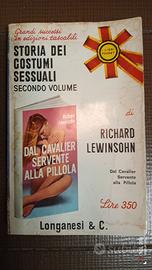 libro Storia dei costumi sessuali vol.2