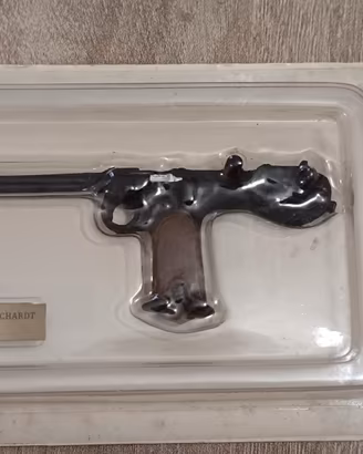 Pistola Borchardt 1893 Modellino in piombo Andrea 