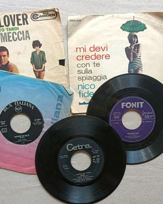 45 giri di 5 cantautori anni 60
