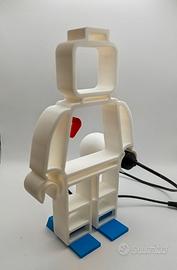 Lampada stile lego