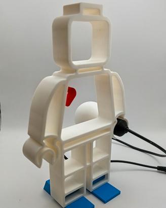 Lampada stile lego