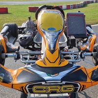 GO KART COMPLETO TELAIO CRG MOTORE 125CC AVV.TO EL