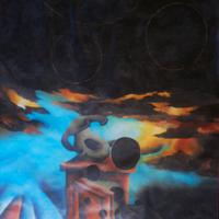 Guastini Mario olio su cartoncino anni 80