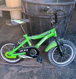 Bicicletta bambino Kawasaki mx3  14 pollici 