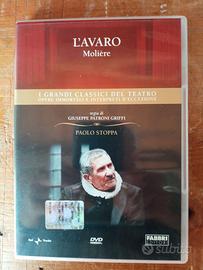 DVD L'AVARO (DI MOLIERE)