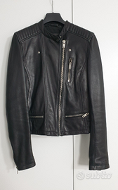 Giubbino pelle donna taglia M