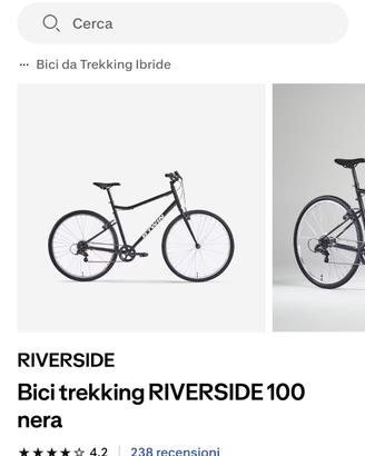 Bici Btwin riverside 100 