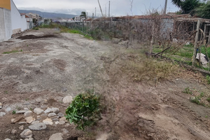 Terreno recintato pianeggiante con acqua e luce
