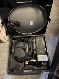 Kit antenna parabolica e decoder completo