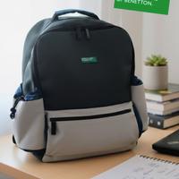 Zaino scuola tempo libero Benetton Borsa PC NUOVO 
