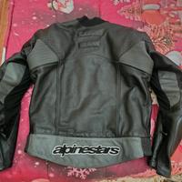 giubotto in pelle alpinestars 