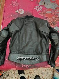 giubotto in pelle alpinestars 