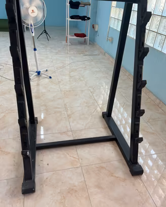 rastellIera porta bilancieri oemmebi pro fitness