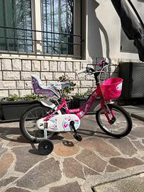 bicicletta baby bunny girl