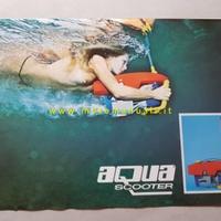 Aquascooter depliant originale italiano brochure
