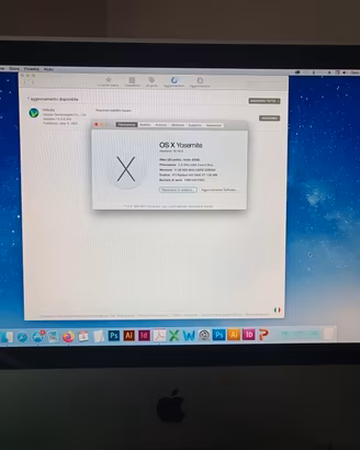 imac 8.1  schermo 20 pollici usato pochissimo