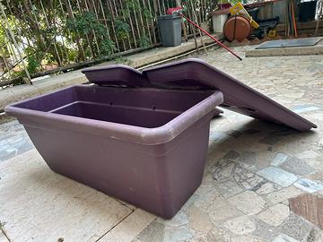 Vaso con sottovaso