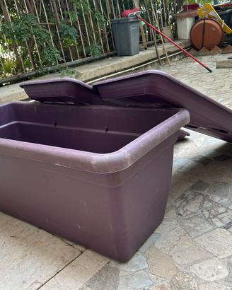 Vaso con sottovaso