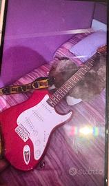 Squier Classic Vibe Stratocaster Candy Apple Red