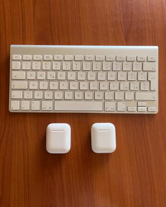 Tastiera e airpod apple da riparare