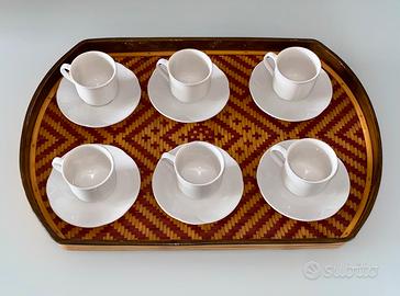 Tazzine Caffè con Vassoio