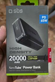 SBS Powerbank  65W  fot laptop or smartphone 