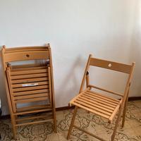 Sedie pieghevoli