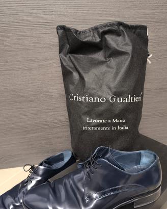 Scarpe eleganti uomo Cristiano Gualtieri  pelle 44