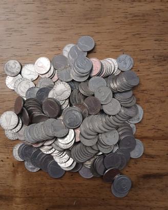 266 monete da 5 lire