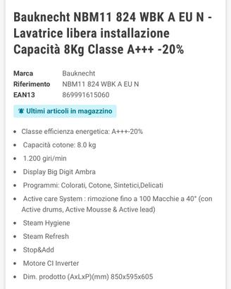 KIT SOVRAPPOSIZIONE LAVATRICE ASCIUGATRICE