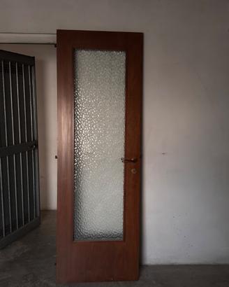 Porte legno con vetro