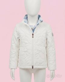 Giubbino tipo husky bimba bianco