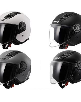Casco Jet LS2 Airflow 2 OF616 in quattro cololazio