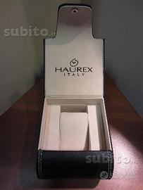 Haurex Italy scatola in pelle nuova