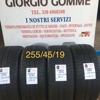 Gomme invernali usate 255/45/19 disp montaggio