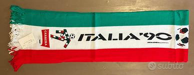 Sciarpa mondiali Italia 1990 Carrera vintage