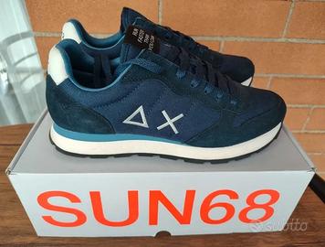 SUN68 Sneakers uomo blu 43 mod. Z45101 Tom solid