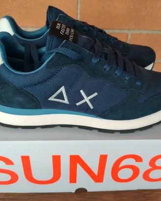 SUN68 Sneakers uomo blu 43 mod. Z45101 Tom solid