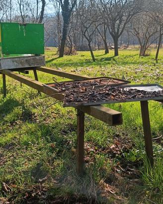 cavalletti supporto alveari 