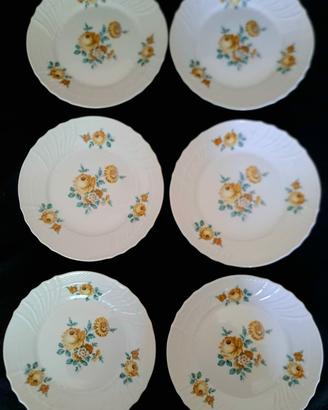 Richard Ginori 6 dolce porcellana Vecchio Ginori