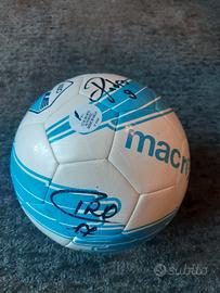 Pallone calcio Lazio Autografato